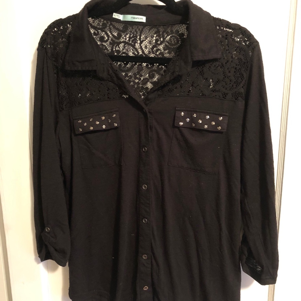 Maurices Button Up Top